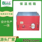 贝尔泰-生鲜冷链保温纸箱-耐破抗压防摔-可循环利用