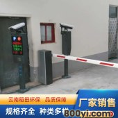 小区进出口可搭载车牌识别系统-加厚不锈钢主料防漏电抗风性强