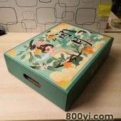 水果箱-月饼纸盒脐橙纸箱定-鲜橙子打包装快递水果箱-顺康