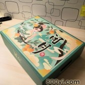 水果箱-月饼纸盒-食品包装盒-五层瓦楞彩盒手提盒生产