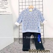 蒙蒙摩米套装批发秋-折扣童装工厂拿货-品牌童装货源