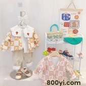 湖州织里品牌童装批发-马拉丁秋季儿童套装上新服装工厂批发巴布豆一手货源直播