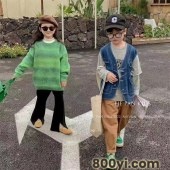 2022新款浅秋童装批发-韩版便宜质量好童套装货源-整首儿童服装拿货