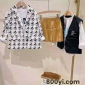 洛小米品牌童套装尾货批发-质量好的儿童服装进货渠道-童装批发一手货源