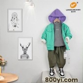 金海岸洛小米童装批发-精品儿童服装尾货货源-高质量秋冬童套装