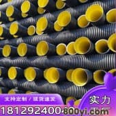 PE大口径双壁波纹管-钢带增强-螺旋波纹管