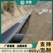 山东直供公路地埋式钢波纹管涵拼装整装金属波纹涵管镀锌钢波纹世腾报价