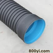 联塑hdpe钢带波纹管dn200-DN300-SN8排水排污下水管雨水管