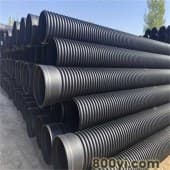 瑞琦HDPE双壁波纹管Φ400市政排水用管材波纹管材