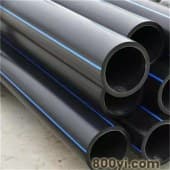 红叶-PE给水管-饮用水管HDPE100级自来水管-1.6mpa供水管道热熔管