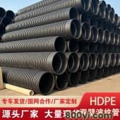 广东湛江hdpe双壁波纹管聚乙烯排水钢带增强内肋中空壁缠绕管-拉瑞斯