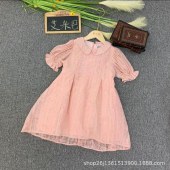 高端品牌童装夏款艾米ba童装上新-品牌折扣童装批发走份货源