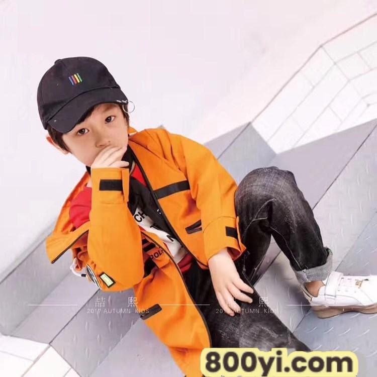 厂家直销一手货源-2021春装新款巴米鱼童装品牌-时尚休闲系列-广州品牌童装折扣批发