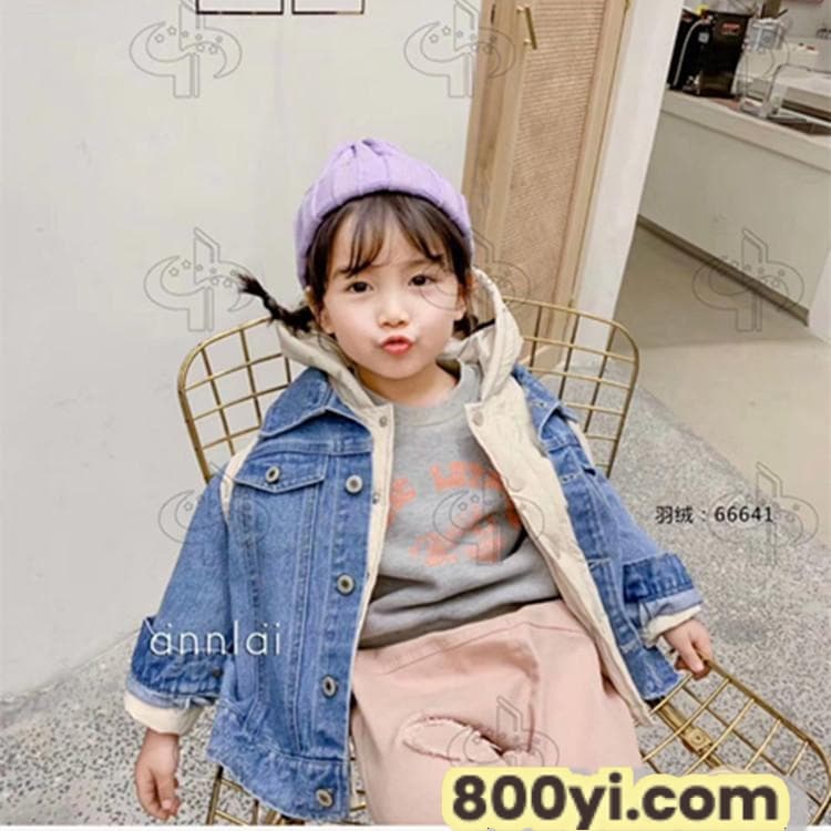 2021新款羽绒服-安黎小镇童装品牌-广州品牌折扣童装批发-厂家货源直供
