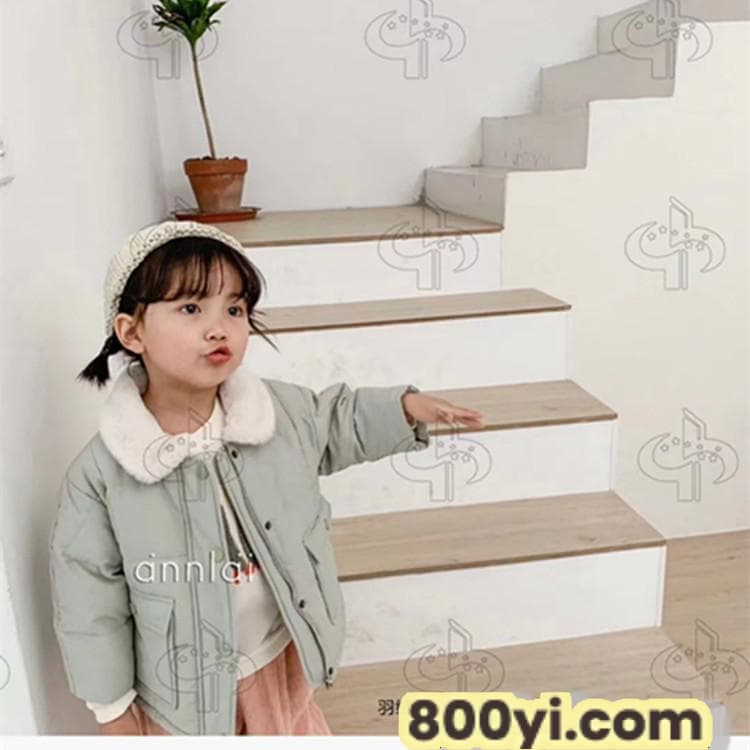 2021新款羽绒服-安黎小镇童装品牌-广州品牌折扣童装批发--厂家货源直供