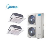 美的家庭中央空调-220V-别墅多联机空调-8匹一拖六