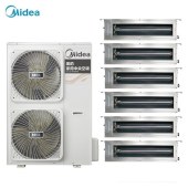 北京美的商用中央空调16匹多联机一拖六风管机-天花机MDV-450W/DSN1-FIT(E1)